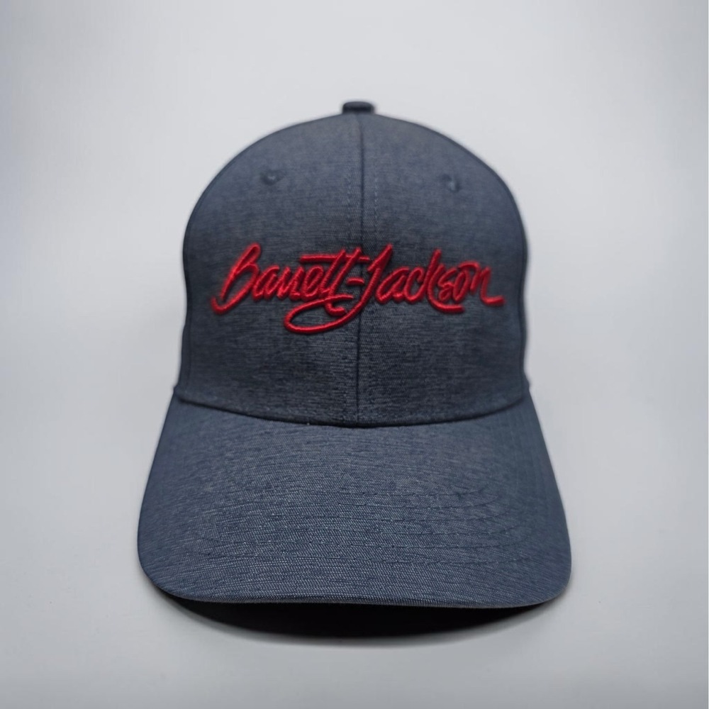 Barrett Jackson Hat Cap Scottsdale 2020 Blue Heather Ahead Mid Fit Adjustable